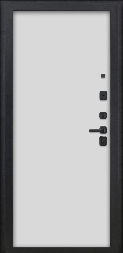 Входная дверь ДвериПРО Термо медный антик Гладкая Белый матовый DPRO226154 внутренняя сторона